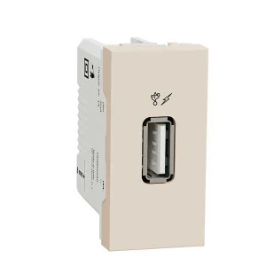 Розетка USB Schneider Unica New NU342844 слонова кістка