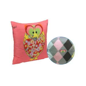 Подушка силіконова Руно Owl Red 50х50см (306_Owl Red)
