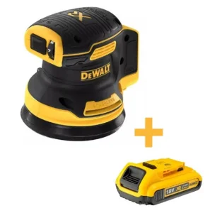 Шліфмашина ексцентрикова DeWALT DCW210N+DCB183