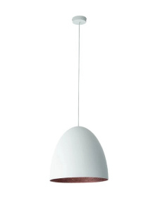 Фото светильник подвесной nowodvorski egg white/copper m (10323)