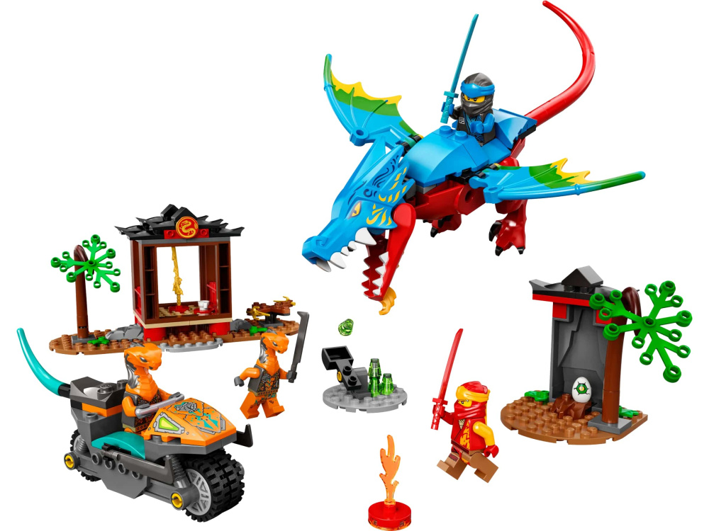 Конструктор Lego Ninjago Храм ниндзя-дракона 161 деталь (71759)