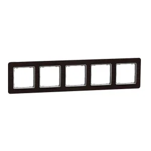 Рамка на п'ять постів Schneider Sedna Elements SDD381805 венге