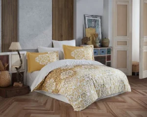 Фото комплект постельного белья hobby poplin serenity золотой 200x220см евро (65731_2,0)