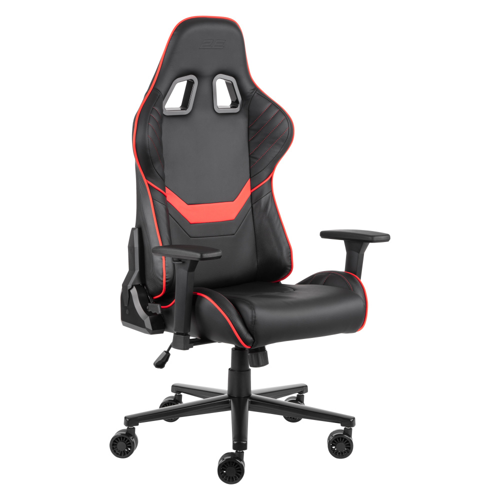 Крісло 2E GAMING HIBAGON Black/Red (2E-GC-HIB-BKRD)