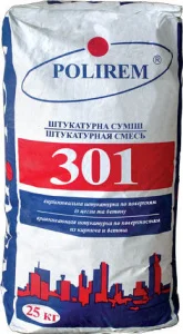 Штукатурка цементная Polirem СШт-301 25 кг