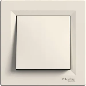 Кнопка SCHNEIDER ASFORA EPH0700123 Кремовий