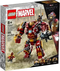 Фото конструктор lego super heroes халкбастер: битва за ваканду 385 деталей (76247)