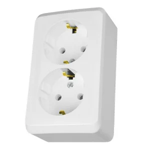 Розетка Schneider Prima WDE001048 IP20 біла