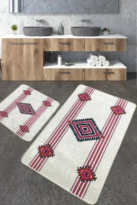 Фото набор ковриков для ванной chilai home meore 60x100+50x60см (ch_110024186)