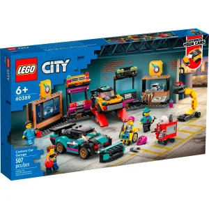 Фото конструктор lego city тюнинг-ателье 507 деталей (60389)