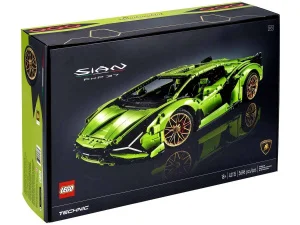 Фото конструктор lego technic lamborghini sian fkp 37 3696 деталей (42115)