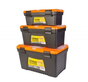 Ящики для інструменту MASTER TOOL комплект 3шт. 13"+15"+17" (79-2007)