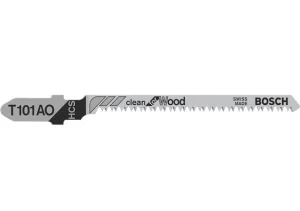 Пильне полотно для лобзикової пилки Bosch T 101 AО Clean for Wood HCS 5шт (2608630031)