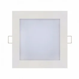 Фото панель встроенная led horoz electric slim/sq-12 12w 4200k 660lm 163мм квадратная белая (056-005-0012-030)