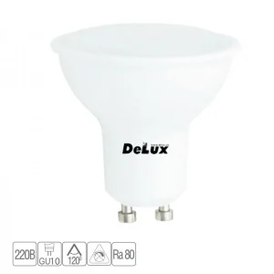Світлодіодна лампа DeLux GU10A 5Вт 4100K 220В GU10