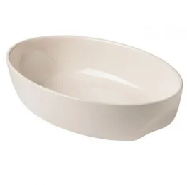 Фото форма pyrex curves 33x21 см для запекания овальная керамика бордовая