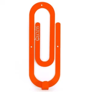 Фото вешалка настенная glozis clip orange (h-014)