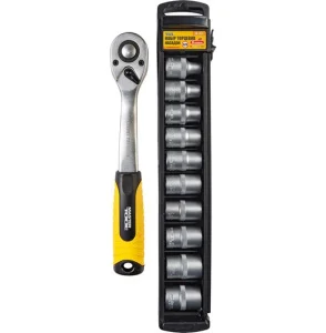 Набір головок торцевих MASTERTOOL 1/2" 8-19мм 11шт (78-1311)