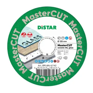 Диск алмазний DiStar MasterCUT 1A1R 125x1,6x15x22,23мм (89568442142)