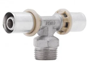 Трійник прес Icma №407 16х1/2"х16 НР (81407ADGH06)