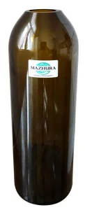 Ваза Mazhura скляна 23,5см, d7см (mz708493)