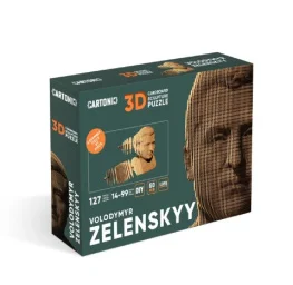 Фото картонный конструктор cartonic 3d puzzle zel (cartmzel)