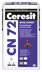 Самовыравнивающаяся стяжка Ceresit СN 72 1-10 мм 25кг