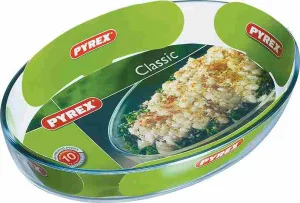 Форма Pyrex Classic Glass овальна 39x27x6см (347B000)