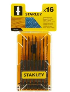 Набір полотен для електролобзика STANLEY хвост Т 16шт (STA28160-XJ)