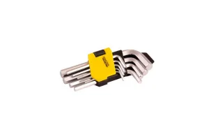 Ключі шестигранні MASTERTOOL 1,5-10мм L45-112мм 9шт (75-0955)