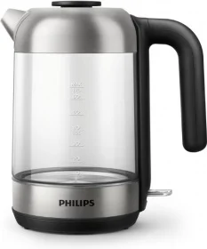 Фото электрочайник стеклянный philips series 5000 hd9339/80