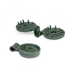 Зажим Bradas Bungee Cord Clips зелений 50шт (BCK4-GR-L)