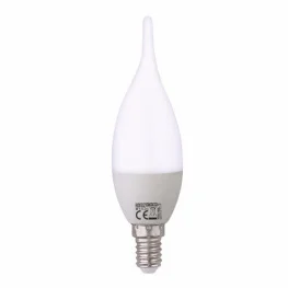 Фото лампа свеча на ветру horoz electric craft-10 10w 3000k е14 1000lm (001-004-0010-020)