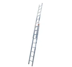 Драбина приставна двухсекційна KRAUSE Fabilo 2x9 сходинок