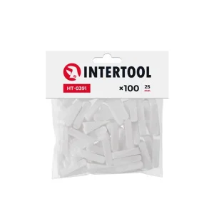 Клини для плитки Intertool 25мм 100шт (HT-0391)
