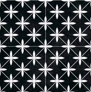 Плитка Ceramica Deseo Pav Poole Black 45x45см