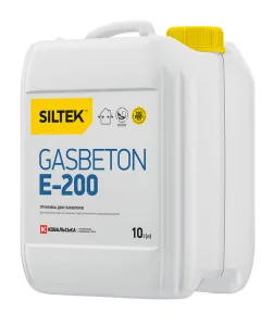 Грунтовка для газоблоків Siltek E-200 10л