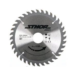 Диск пиляльний по дереву Sthor 160x30мм h2мм 36 зубів (08821)