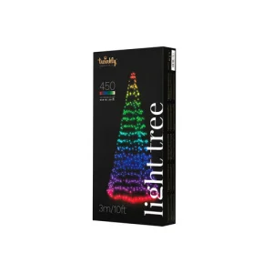 Гірлянда Twinkly Smart LED Light tree RGBW 450, Gen II, IP44 3м (TWP500SPP-BEU)