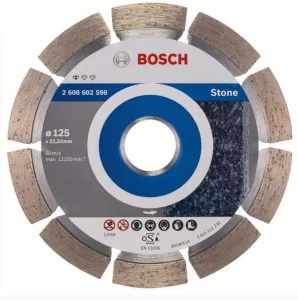 Диск алмазний Bosch Standard for Stone 125x22,23x1,6x10мм (2608602598)