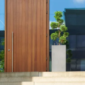 Вазон Lechuza Canto Stone High 40 світло-бежевий 40x40x76см 29л (13621)