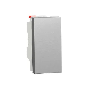 Кнопка Schneider Unica New NU310630 алюміній
