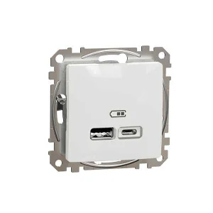 Розетка USB Schneider Sedna Design SDD111402 білий