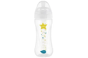Пляшка для годування антиколікова Nuvita NV6051 Mimic Collection 4м+ 330мл (NV6051BIANCO)