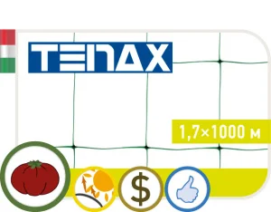 Сітка шпалерна Tenax Ортінет зелена (1,7х1000м)