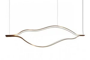 Фото светильник подвесной kloodi deco pe-dl sline 1400 gd