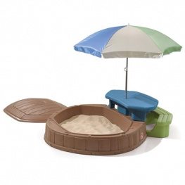 Детский игровой комплекс Step 2 с песочницей и столом SUMMERTIME PLAY CENTER 169x145x178 см
