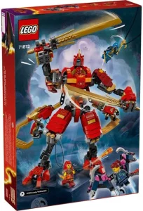 Фото конструктор lego ninjago робот-скалолаз ниндзя кай 623 детали (71812)