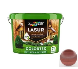Лазурь для древесины Kompozit красное дерево 0,9л