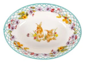 Фото блюдо lefard funny bunny 18x13см (985-175)